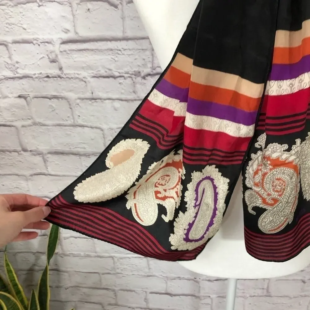 Vintage Bill Blass Silk rectangle scarf